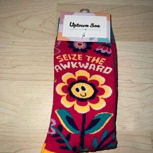 Red Floral women’s Socks